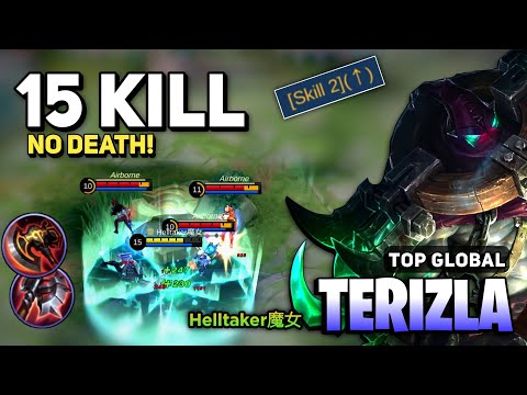 IMMORTAL! Terizla Buff New Meta Jungle? [ Terizla Best Build Top Global ] By Helltaker魔女 - MLBB