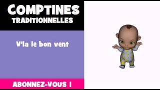 COMPTINE POUR DANSER = V'la le bon vent
