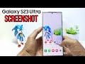 How to Screenshot on Samsung Galaxy S23 Ultra