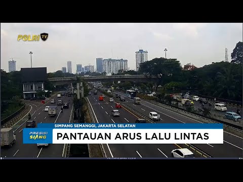 NTMC POLRI - PANTAUAN ARUS LALU LINTAS SIANG 13/10/25