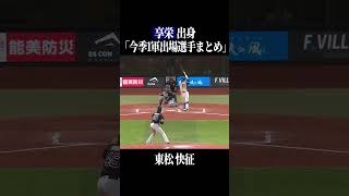 【享栄高】出身パ・リーグ選手まとめ #shorts