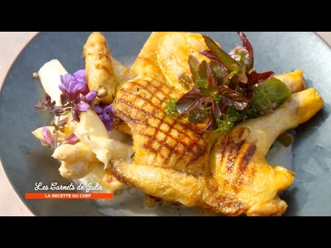 Recipe: Thierry Marx's Barbecued Chicken - Julie's Notebooks - Barbecue Cooking