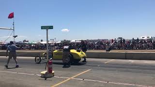 Pat Ganahl Low Buck Special Altered Drag Car Eagle Field