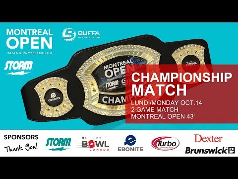 GRAND FINALS / GRANDE FINALE -  2019 Montreal Open - Storm / Buffa Distribution