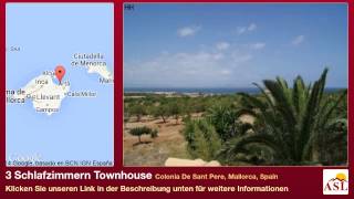 preview picture of video '3 Schlafzimmern Townhouse zu verkaufen in Colonia De Sant Pere, Mallorca, Spain'