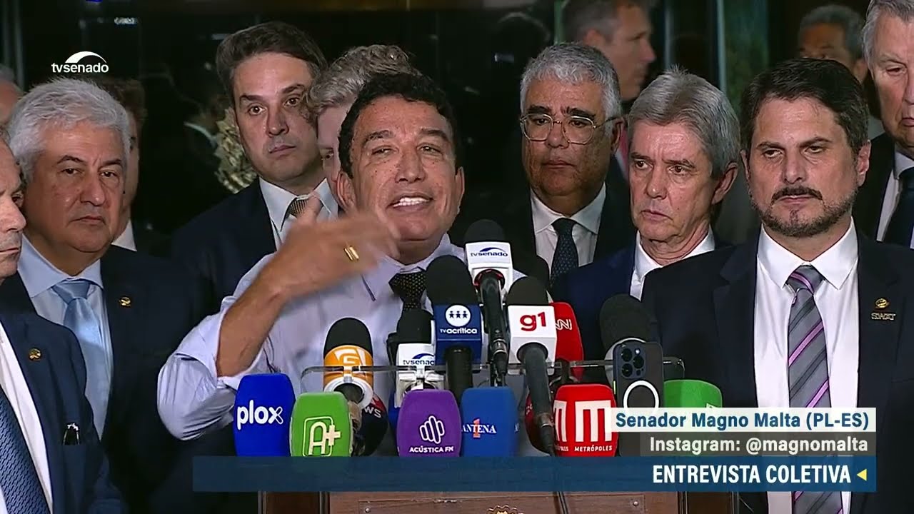 Senadores da oposição falam sobre adiamento da sessão do Congresso – 18/4/23