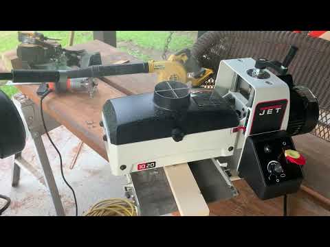 Jet 1020 drum sander vs SuperMax 1632 review July 4, 2022