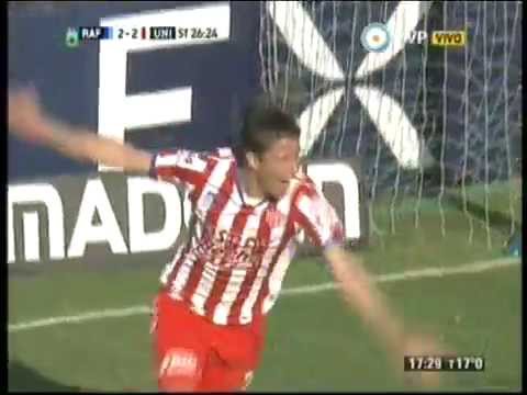Atlético Rafaela 2 Unión 2. Gol Guerreño.