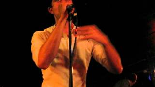 Maximo Park All over the shop Middle East Downstairs Boston 10th Sept 2012