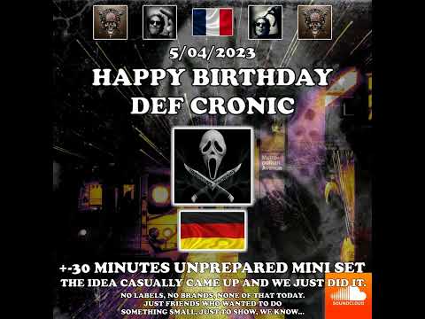 SCREAM-X 30MIN @ DEF CRONIC B-DAY SURPRIZE (Unprepared Fun)
