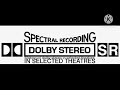 Dolby Stereo In Selected Theatres Logo My First Kinemaster Video