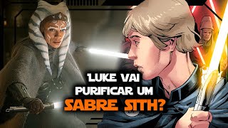 LUKE SKYWALKER VAI PURIFICAR UM SABRE SITH? COMO STAR WARS ESTÁ MUDANDO A CRIAÇÃO DE SABRES BRANCOS?