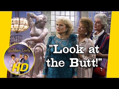 The unveiling of Laszlo Gregorian's statue at the museum. - Golden Girls HD