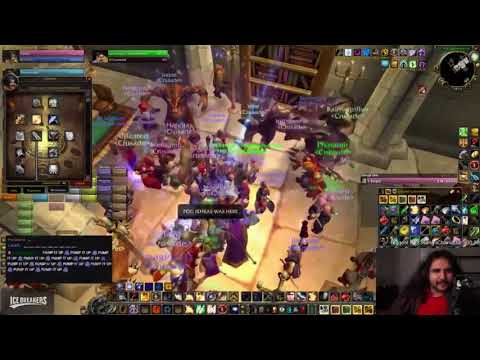 Pump It Up! Esfand hits level 60 in WoW classic.