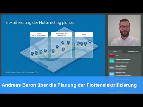 Andreas Baron von Alphabet über die Planung der Flottenelektrifizierung – "electrive.net LIVE"