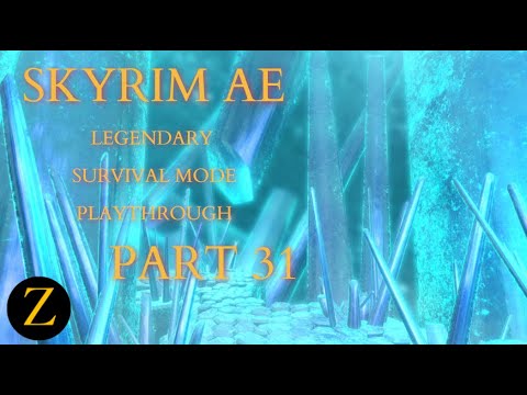 Skyrim Anniversary Edition / Legendary Difficulty Survival Mode Part 31 - Clothes Are Optional Here