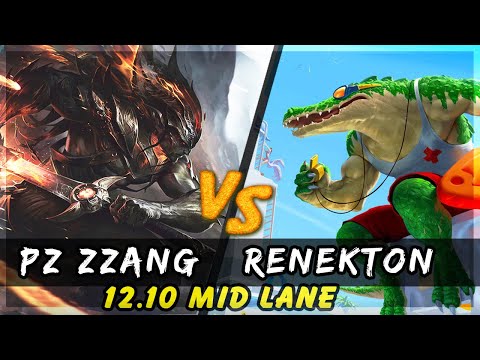 Pz Zzang - Yasuo vs Renekton MID Patch 12.10 - Yasuo Gameplay