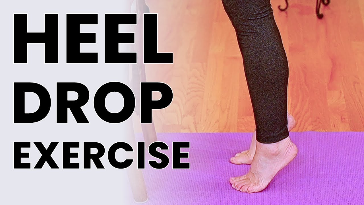 Heel Drops Exercise to Strengthen Bone - YouTube