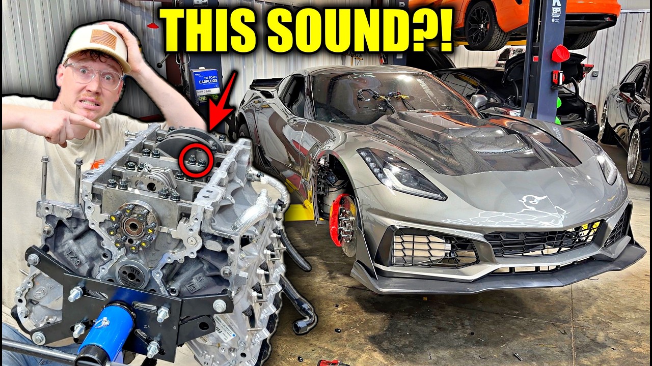 We Had To Pull The Engine On Our Z06...This Makes No Sense