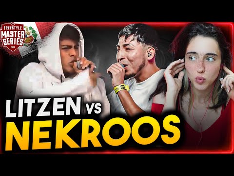 💥NEKROOS vs LITZEN 💥 FMS PERU 2023 - DARUMA reacts J1