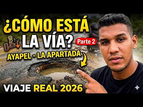 Ruta  La Apartada - Ayapel en moto 🏍️ | ¿Cómo está la vía? Parte 2