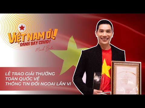 VIỆT NAM ƠI! | MINH BETA | LIVE @ Lễ trao Giải thưởng toàn quốc về Thông tin đối ngoại lần thứ VI