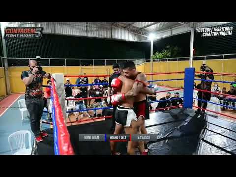 Rafael Mini Man. Gp Muay Thai até 71kg ( Segunda luta).