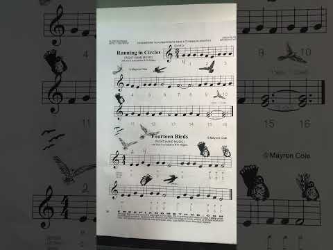 Music at the Piano #29c “Fourteen Birds” by Mayron Cole (with the duet part)