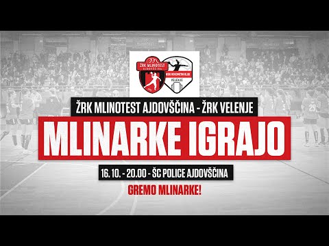 03.KROG - 1. SRL - ŽENSKE (24/25): ŽRK MLINOTEST AJDOVŠČINA : ŽRK VELENJE