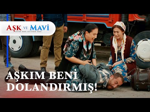 Hasibe ve Birgül işbiriliğiyle dolandırıcı etkisiz hale geldi - Aşk ve Mavi 31. Bölüm