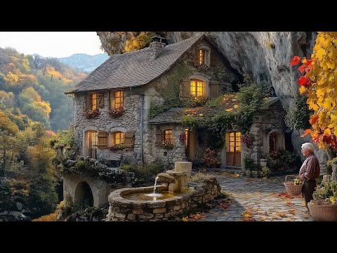 VENASQUE - FRENCH COUNTRYSIDE IN SOUTH OF FRANCE - THE MOST BEAUTIFUL MEDIEVAL VILLAGES IN PROVENCE