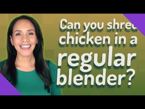YouTube video about: Can I shred chicken in a blender?