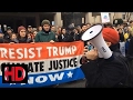 Donald Trump 2017 Owen Troyer Yells MAGA During A Trump Protest Moment Of Silence LOL Infowars