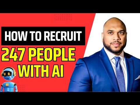 "Network Marketing Recruiting: Learn How to Recruit 247 people with AI"
