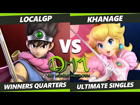 DAT Monday Meltdown 238 - LocalGP (Hero) Vs. Khanage (Peach) SSBU Ultimate Tournament