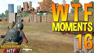 PLAYERUNKNOWN'S BATTLEGROUNDS WTF Funny Moments Highlights Ep 16 (PUBG Plays)