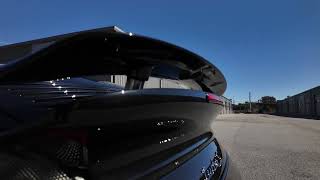 2005 Porsche 911 Turbo S Cabriolet Rear Wing Operation