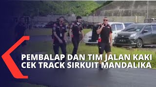 Download lagu Jelang MotoGP, Para Pembalap dan Timnya Jalan Kaki Cek Track Sirkuit Mandalika mp3