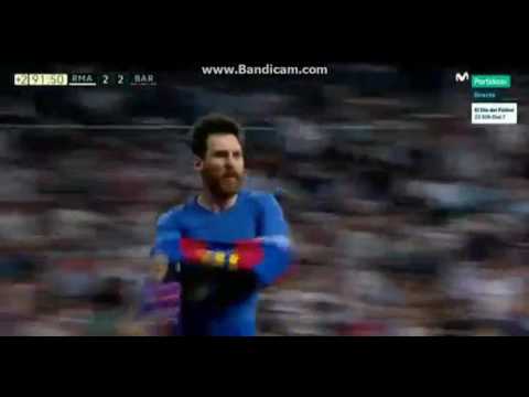 Segundo gol de Messi Real Madrid 2 3 Barcelona