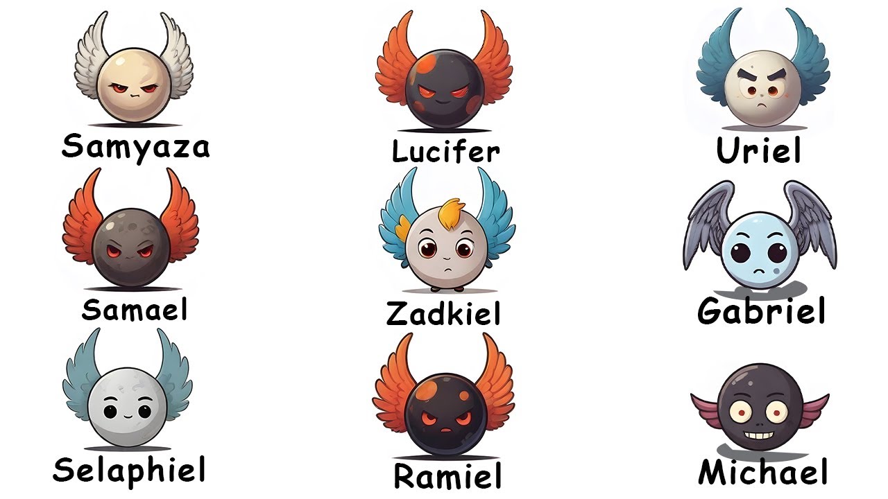 Every Angel Explained In 27 Minutes (Full Version)