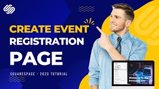 How to create event registration page on Squarespace || How to use Event Pages  on Squarespace