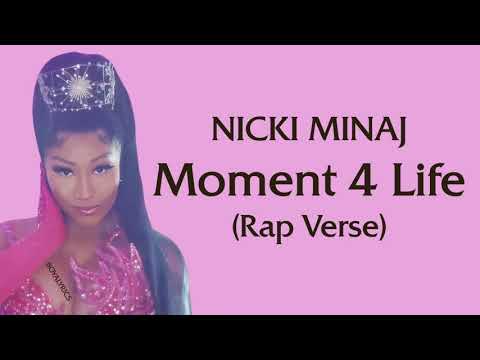 Nicki Minaj - Moment 4 Life (Rap Verse - Lyrics)