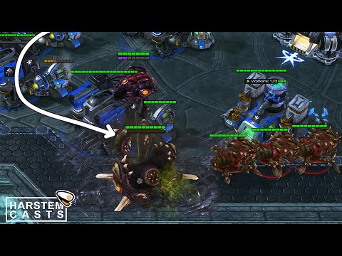 Reynor's 20 nydus lategame vs oliveira