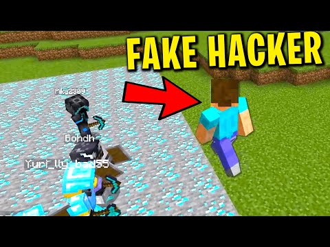 Fake hacker OP trolling on my minecraft server