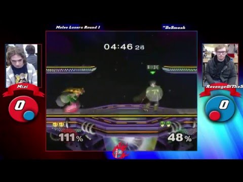 DePaul Smashfest #2 (Melee) - Mizi (Peach) vs RevengeOfTheSith (Marth) - Losers Bracket