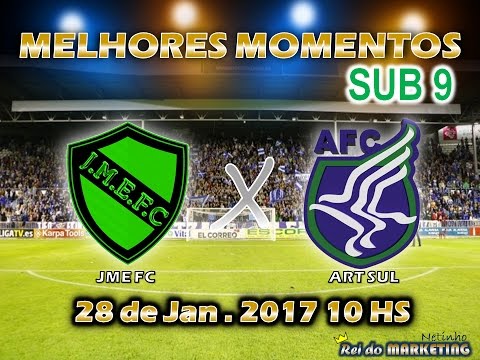 MELHORES MOMENTO SUB 9 JME X ART SUL JANEIRO 2017