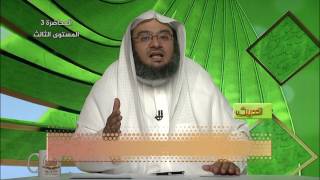 صورة حديث: (احفظ الله يحفظك...) المحاضرة 3 - الحديث - المستوى الثالث - د . موفق كدسة الغامدي