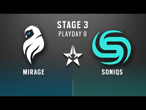 Mirage vs Soniqs // North American League 2022 - Stage 3 - Playday #9