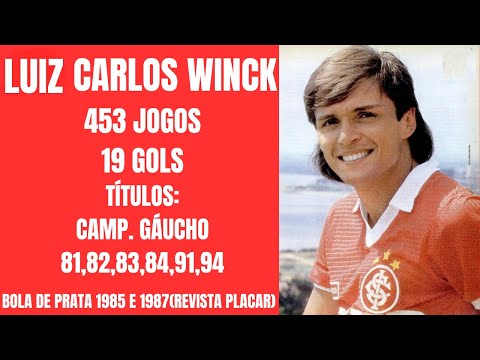 LUIZ CARLOS WINCK GOLS  PELO INTER