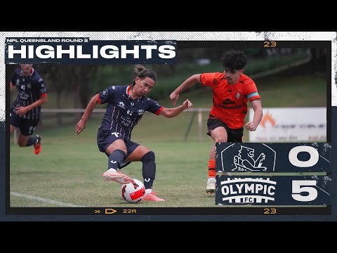 NPL Queensland 2022 Round 2: Young Roar vs Olympic FC Highlights